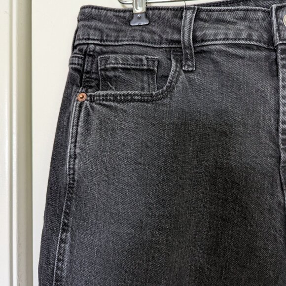 High-Waisted Vintage Slim Jeans 6 Petite (2 Pairs) 1 Blue 1 Black - Picture 6 of 12